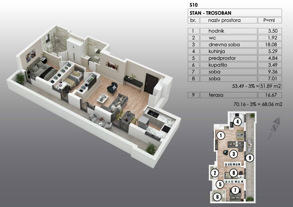 Novogradnja Sjenička 3A, Kaluđerica – Drašković Invest, fotografija 22