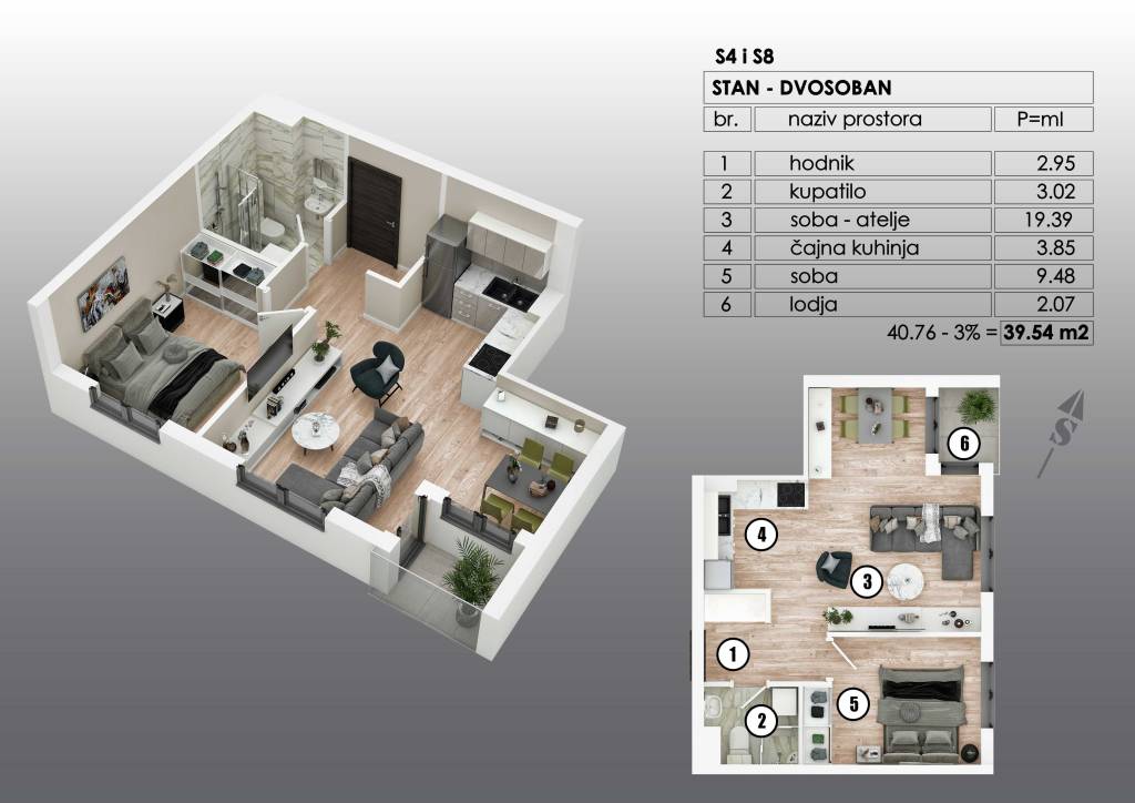 Novogradnja Sjenička 3A, Kaluđerica – Drašković Invest, fotografija 15